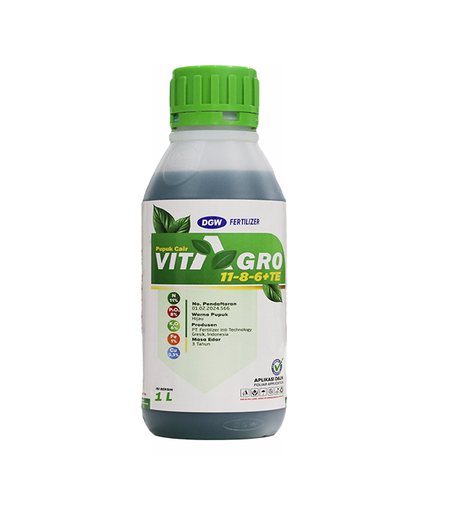 Pupuk Cair VITAGRO 11-6-8+TE DGW FERTILIZER 1 l